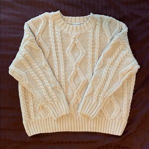 Princess Polly Amaya Oversized Sweater Beige